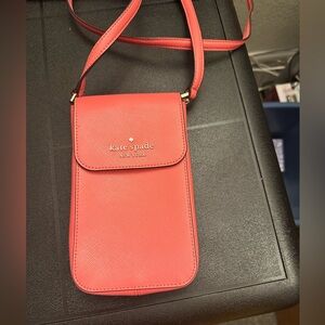 Authentic Kate Spade Stacie Phone Crossbody Bag- new without tags. Pink